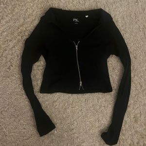 black small long sleeve pacsun top